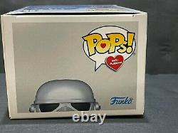 FUNKO POP! Star Wars Custom Glow MAKE A WISH Metallic Stormtrooper SE