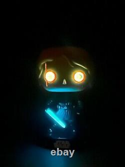FUNKO POP! Star Wars Handmade Custom Glow Dark Side Anakin Skywalker #281
