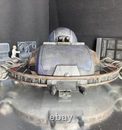 First Order Star Wars Andor Starfighter Interceptor Vintage Black Series Custom