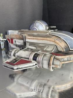 First Order Star Wars Andor Starfighter Interceptor Vintage Black Series Custom