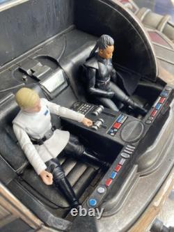First Order Star Wars Andor Starfighter Interceptor Vintage Black Series Custom