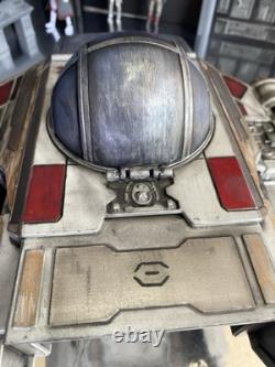 First Order Star Wars Andor Starfighter Interceptor Vintage Black Series Custom