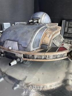 First Order Star Wars Andor Starfighter Interceptor Vintage Black Series Custom