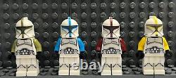 For Lego Star Wars Custom Decaled Clone Pack 75000 75085 75021 75019 Captain