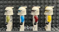 For Lego Star Wars Custom Decaled Clone Pack 75000 75085 75021 75019 Captain