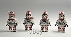 For Lego Star Wars Custom Decaled Clone Trooper Minifigures Anaxes LOT Phase 2