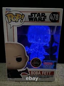Funko Pop! Star Wars Boba Fett #478 2021 NYCC Exclusive GITD Custom