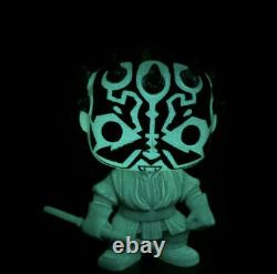 Funko Pop! Star Wars Holographic Darth Maul CUSTOM! Glow GITD Rare Hard Stack