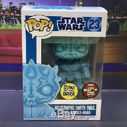 Funko Pop! Star Wars Holographic Darth Maul CUSTOM Read Description