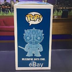 Funko Pop! Star Wars Holographic Darth Maul CUSTOM Read Description