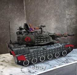 GI JOE COBRA DEVELOPMENTAL TANK 118 Snake Eyes Destro Vintage Custom