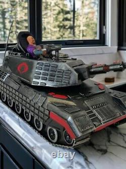 GI JOE COBRA DEVELOPMENTAL TANK 118 Snake Eyes Destro Vintage Custom