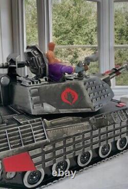 GI JOE COBRA DEVELOPMENTAL TANK 118 Snake Eyes Destro Vintage Custom