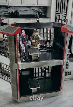 GI JOE COBRA Fortress Diorama 118 3.75 Inch Snake Eyes Destro Vintage Custom