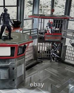 GI JOE COBRA Fortress Diorama 118 3.75 Inch Snake Eyes Destro Vintage Custom