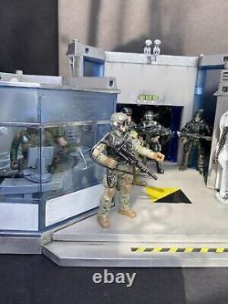 GI JOE COBRA Medical Lab Diorama 118 3.75 Inch Snake Eyes Destro Vintage Custom