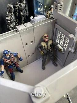 GI JOE COBRA Medical Lab Diorama 118 3.75 Inch Snake Eyes Destro Vintage Custom