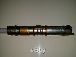 Galaxys Edge STAR WARS LIGHTSABER Jedi Saber 6 BONUS KYBER CRYSTAL Savis Custom