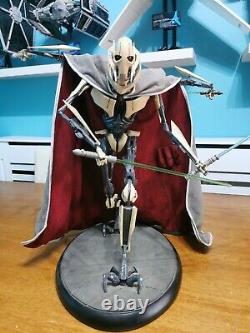 General Grievous Sideshow Premium Format Statue 1/4 scale Star Wars Custom cape