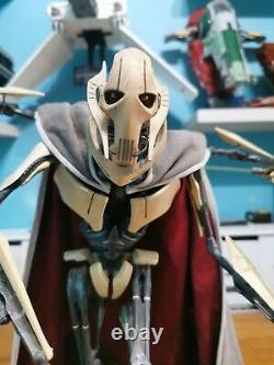 General Grievous Sideshow Premium Format Statue 1/4 scale Star Wars Custom cape