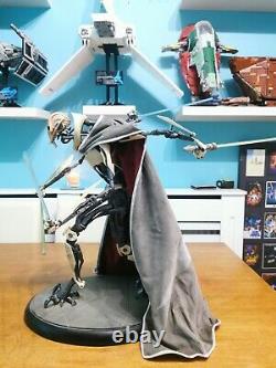 General Grievous Sideshow Premium Format Statue 1/4 scale Star Wars Custom cape