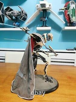 General Grievous Sideshow Premium Format Statue 1/4 scale Star Wars Custom cape