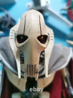 General Grievous Sideshow Premium Format Statue 1/4 scale Star Wars Custom cape