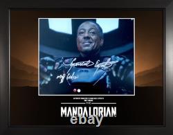 Giancarlo Esposito Mandalorian Star Wars Custom Framed Signed Autograph Photo