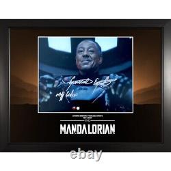 Giancarlo Esposito Mandalorian Star Wars Custom Framed Signed Autograph Photo