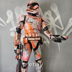 Giant Storm Trooper Graffiti Custom Star Wars Figure 4ft tall Art Display Piece