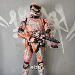 Giant Storm Trooper Graffiti Custom Star Wars Figure 4ft tall Art Display Piece