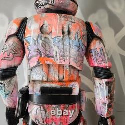 Giant Storm Trooper Graffiti Custom Star Wars Figure 4ft tall Art Display Piece