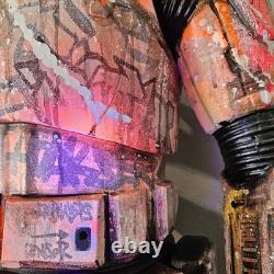 Giant Storm Trooper Graffiti Custom Star Wars Figure 4ft tall Art Display Piece