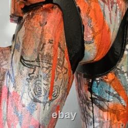 Giant Storm Trooper Graffiti Custom Star Wars Figure 4ft tall Art Display Piece