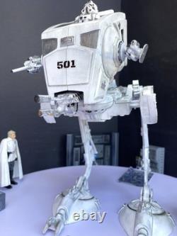Glacier-501 AT-ST Patrol Walker Custom Hand-Painted Star Wars Imperial 1-of-1 Glacier-501 AT-ST Patrol Walker Custom Hand-Painted Star Wars Imperial 1-of-1