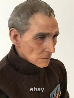 Grand Moff Tarkin Custom Star Wars for Hot Toys Display 12 1/6 Scale