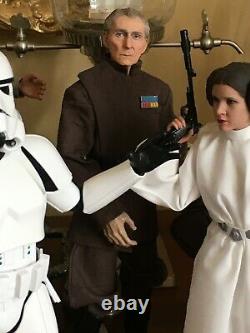 Grand Moff Tarkin Custom Star Wars for Hot Toys Display 12 1/6 Scale