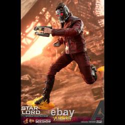 HOT TOYS Avengers Infinity War Star-Lord Sixth Scale Figure 16 NEW DOUBLEBOX