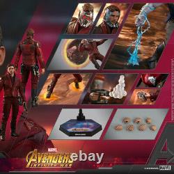 HOT TOYS Infinity War Star-Lord Sixth Scale Figure 16 NEW DOUBLEBOX