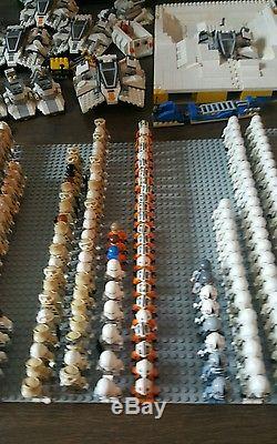 HUGE lego star wars Hoth collection MOC 220 minifigures Custom At-At custom At-S