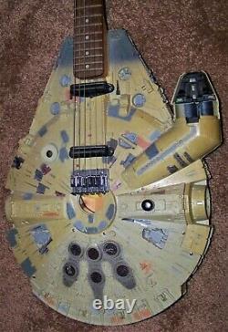 Hamer Slammer Guitar Custom Star Wars Millennium Falcon Body Estate Find Music