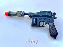 Han Solo Blaster ESB Custom FULL METAL With Real Wood grips Star Wars Ep V