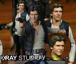 Han Solo Head For Bandai Sh Figuarts Action Figures Star Wars Black Series