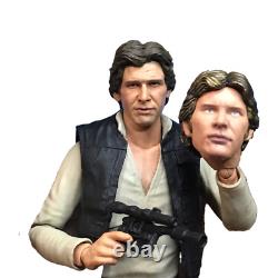Han Solo Head For Bandai Sh Figuarts Action Figures Star Wars Black Series