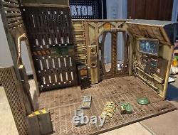 Hand Made Large Industrial/Space Diorama Set. Neca, Mezco, Marvel, Star Wars