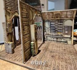 Hand Made Large Industrial/Space Diorama Set. Neca, Mezco, Marvel, Star Wars