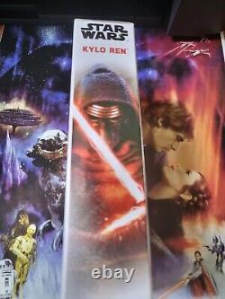 Hasbro & Disney Limited Edition UK Kylo Ren and Custom Saber New & Sealed