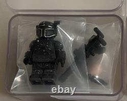 Heavy Armored Mandalorian Paz Vizsla Starwars Custom Jaka Brick Black Variant