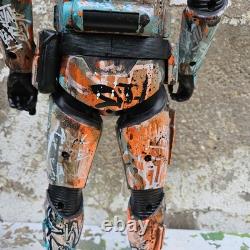 Hip Hop Graffiti Large Custom Storm Trooper Star Wars Painted Art Toy 18inch new