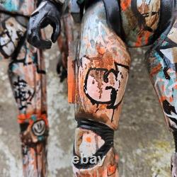 Hip Hop Graffiti Large Custom Storm Trooper Star Wars Painted Art Toy 18inch new